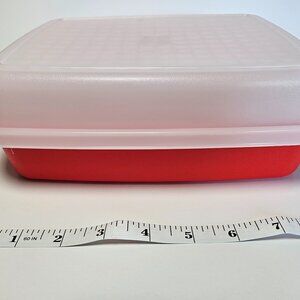 Tupperware Season Serve Junior Marinade Container Keeper - New